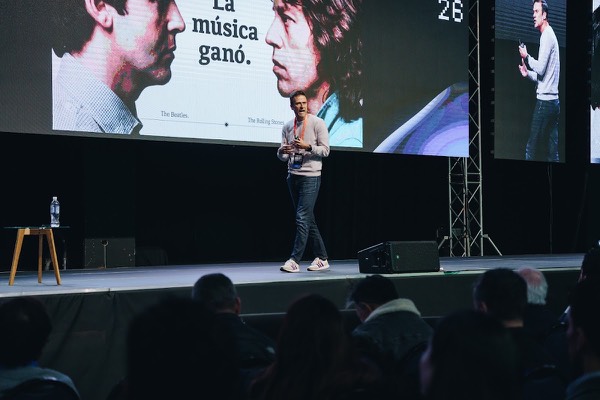 Keynote en el escenario principal del CFF26